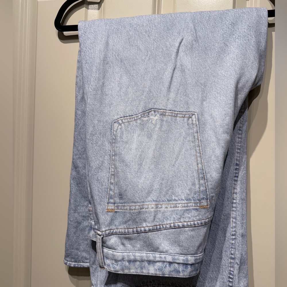 Rag & Bone Miramar Light Blue Wide Leg